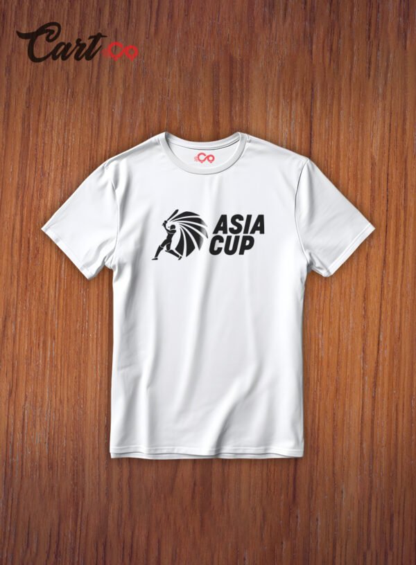 Asia Cup Black Printed T-Shirt