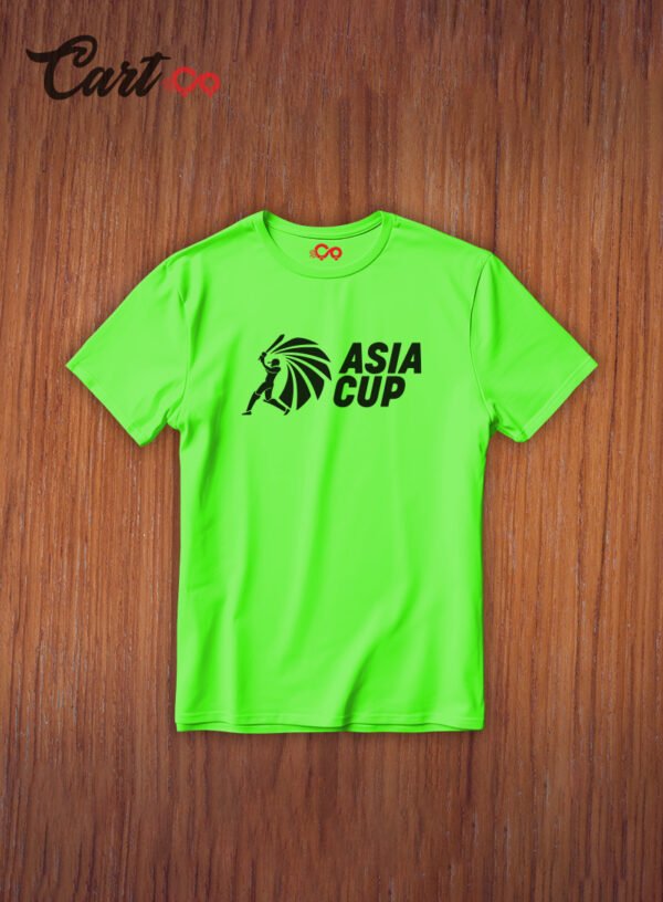 Asia Cup Black Printed T-Shirt - Image 2