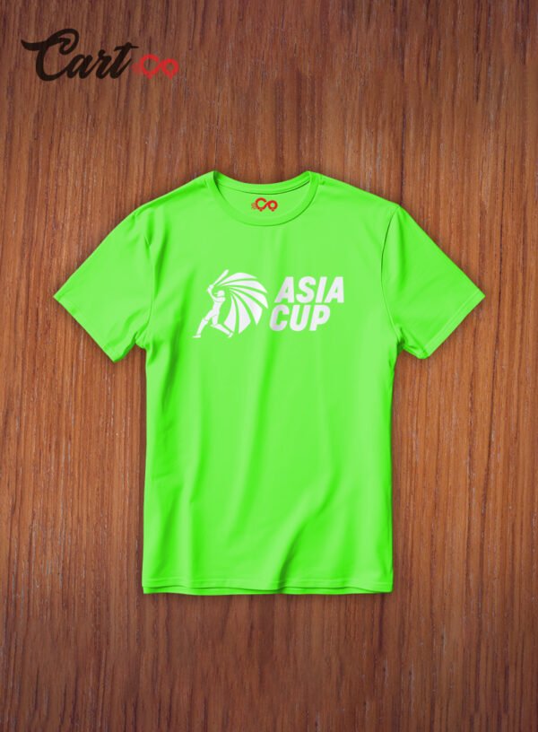 Asia Cup white Printed T-Shirt - Image 2