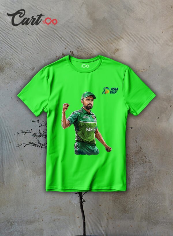 Babar Azam Asia Cup Printed T-Shirt - Image 2