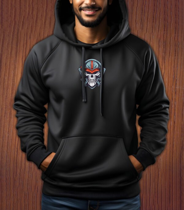 Skull Design Print Hoodies