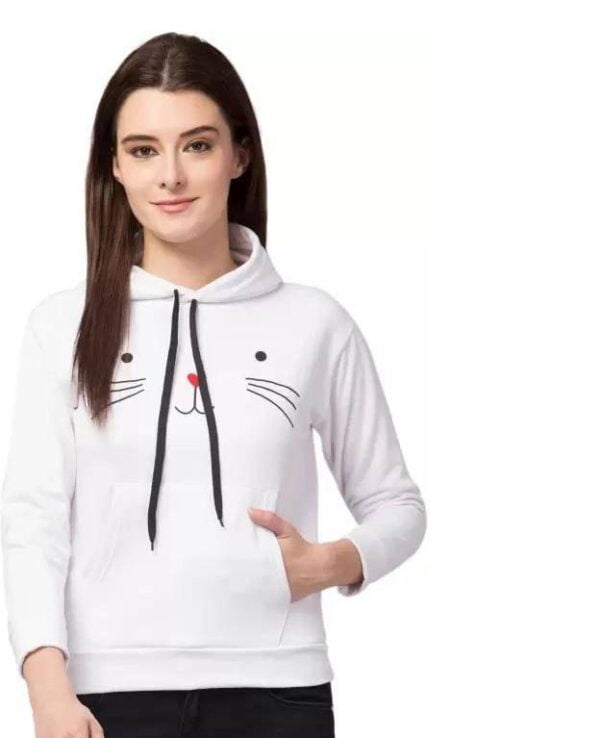 Women's Fleece Hoodie - Image 2