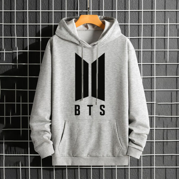 BTS Grey Hoodie