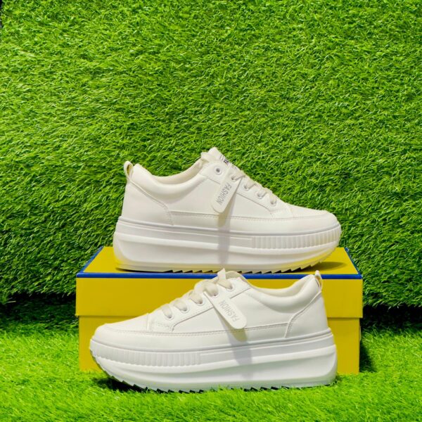 Fashion Women's High Platform Chunky Sneakers - Image 8