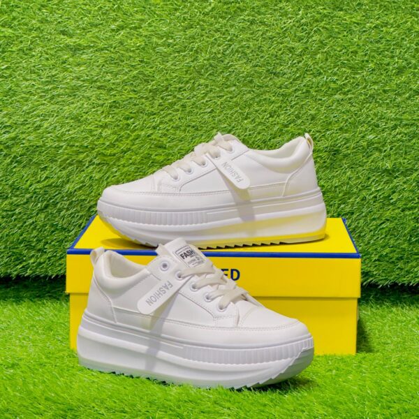 Fashion Women's High Platform Chunky Sneakers - Image 2