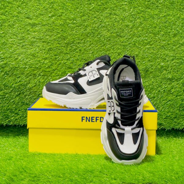 Women’s High Sole Chunky Sneakers D-2 - Image 9
