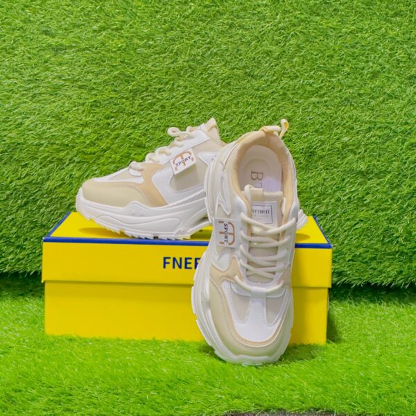 Women’s High Sole Chunky Sneakers D-2 - Image 5