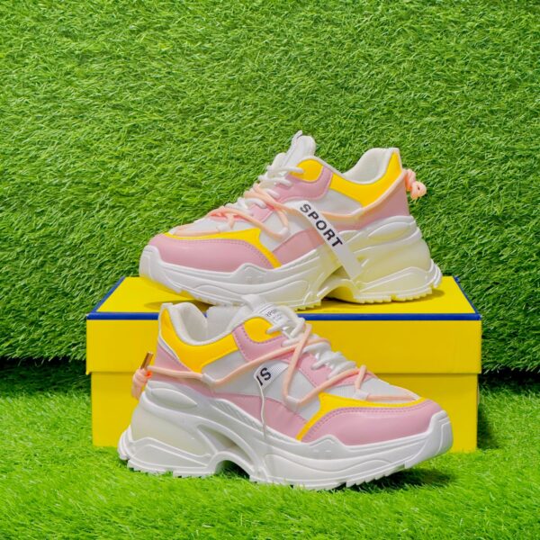 Women’s High Sole Chunky Sneakers D-3