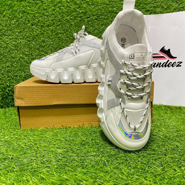 Women's High Sole Chunky Sneakers D-5 - Image 6