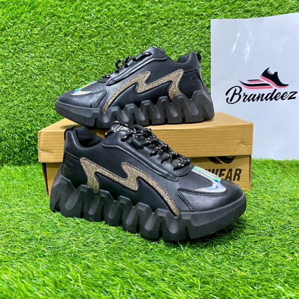 Women's High Sole Chunky Sneakers D-6