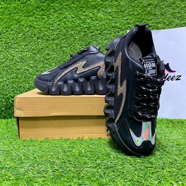 Women's High Sole Chunky Sneakers D-6 - Image 3