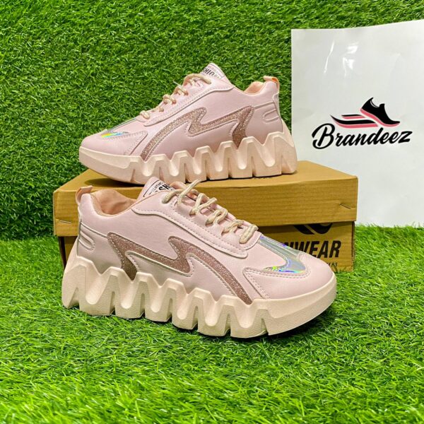 Women's High Sole Chunky Sneakers D-6 - Image 7