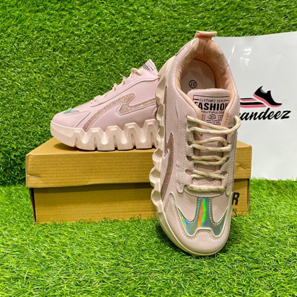 Women's High Sole Chunky Sneakers D-6 - Image 9