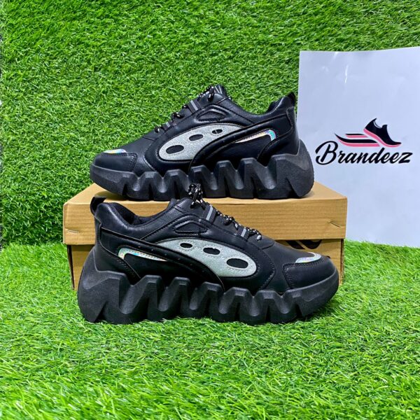 Women’s High Sole Chunky Sneakers D-4 - Image 9