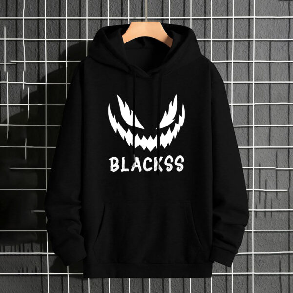 Evil Smile Reflector Black Hoodie