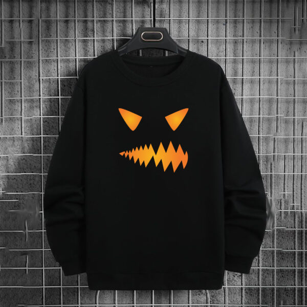 Scary Face Black SweatShirt