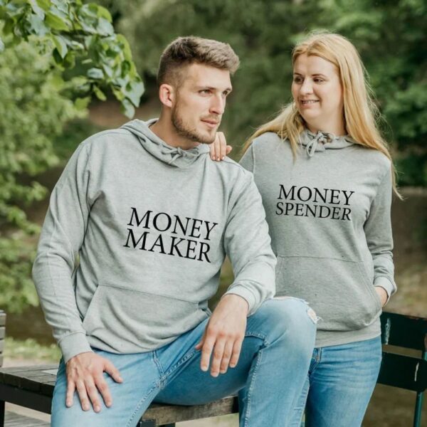 Couple Goals Grey Hoodie