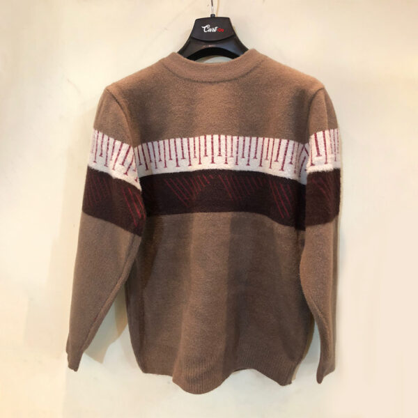 Pristine's Rabbit Wool Pattern Sweatshirt - Image 2