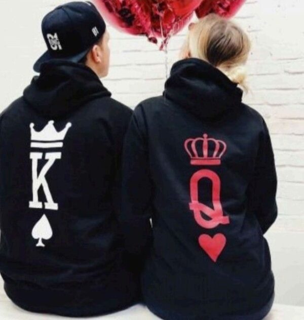 Couples Goal Black Hoodie
