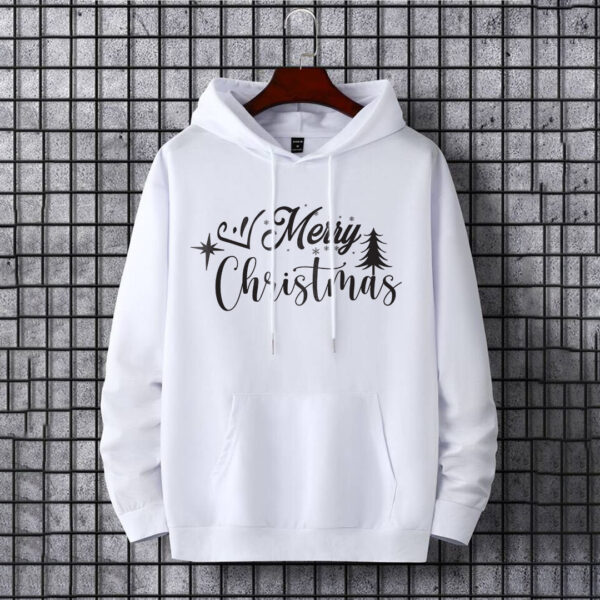 Merry Christmas White Hoodie