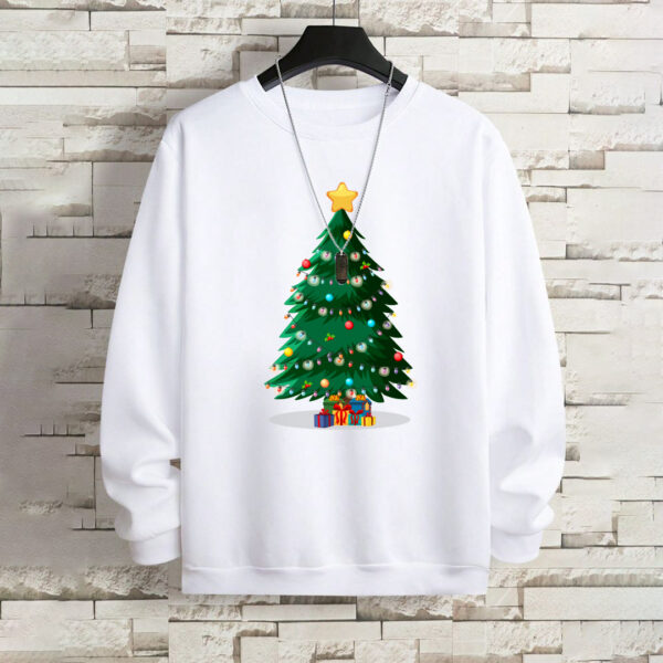 Christmas Tree White Sweatshirt