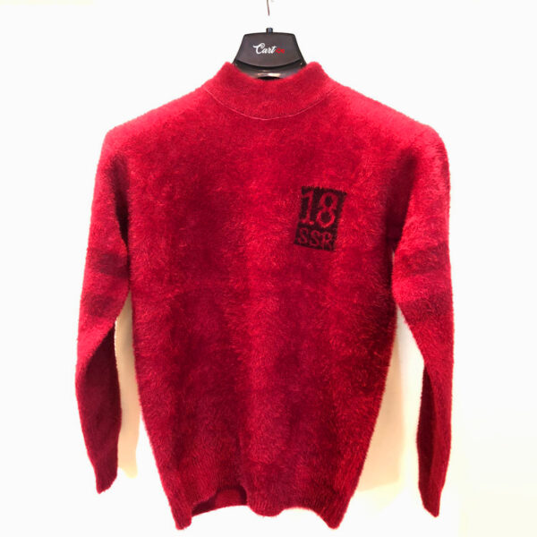 Pristine’s Rabbit Wool Hot Red Sweatshirt