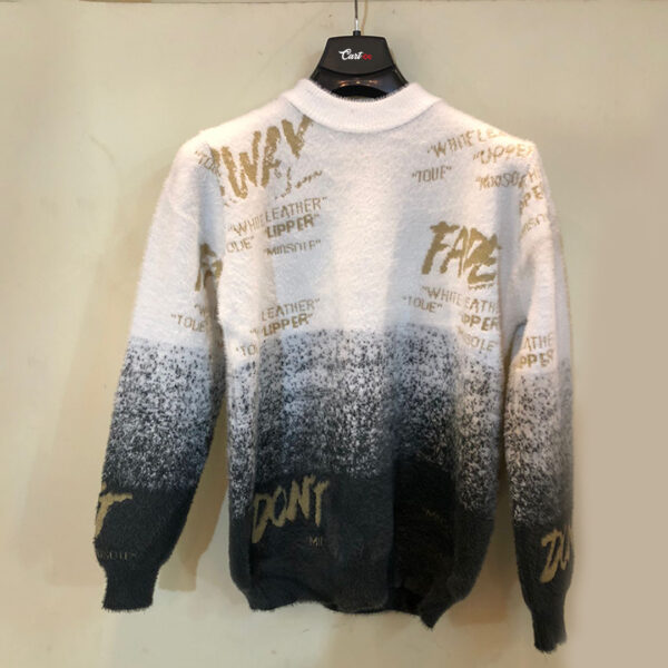 Pristine's Rabbit Wool Texture Sweatshirt - Image 2