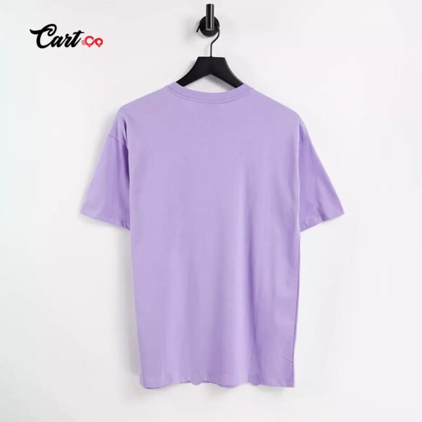 Magnifity Men Cartoon Reflector Printing Oversized Round Neck T-Shirts